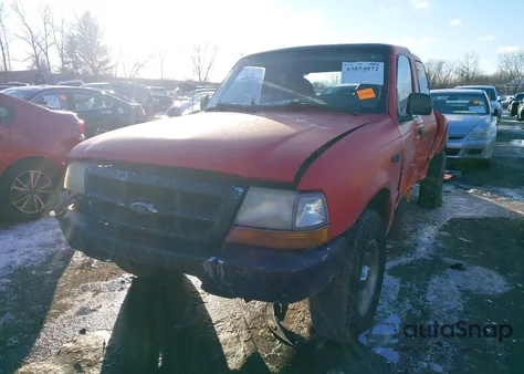 2000 Ford Ranger Xl/Xlt из США, поврежденный, VIN 1FTYR14V9YTB12651